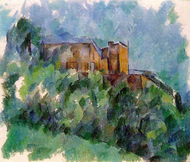 Paul Cezanne Chateau Noir oil painting image
